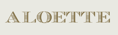 Cover photo from Aloette's website